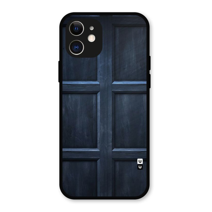 Blue Door Design Metal Back Case for iPhone 12
