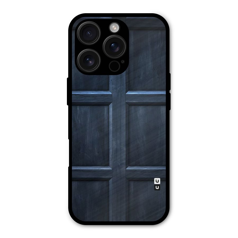 Blue Door Design Metal Back Case for iPhone 16 Pro