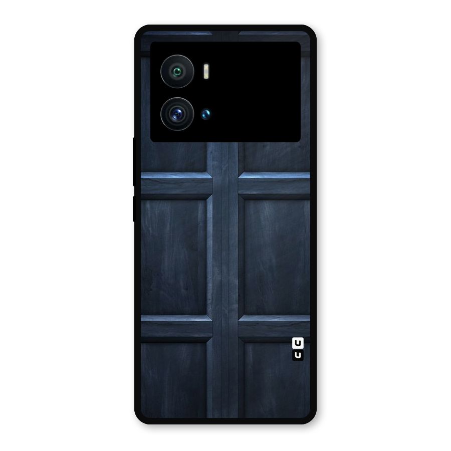 Blue Door Design Metal Back Case for iQOO 9 Pro