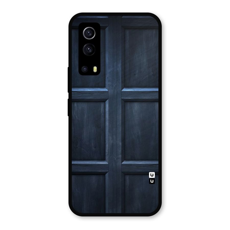 Blue Door Design Metal Back Case for iQOO Z3