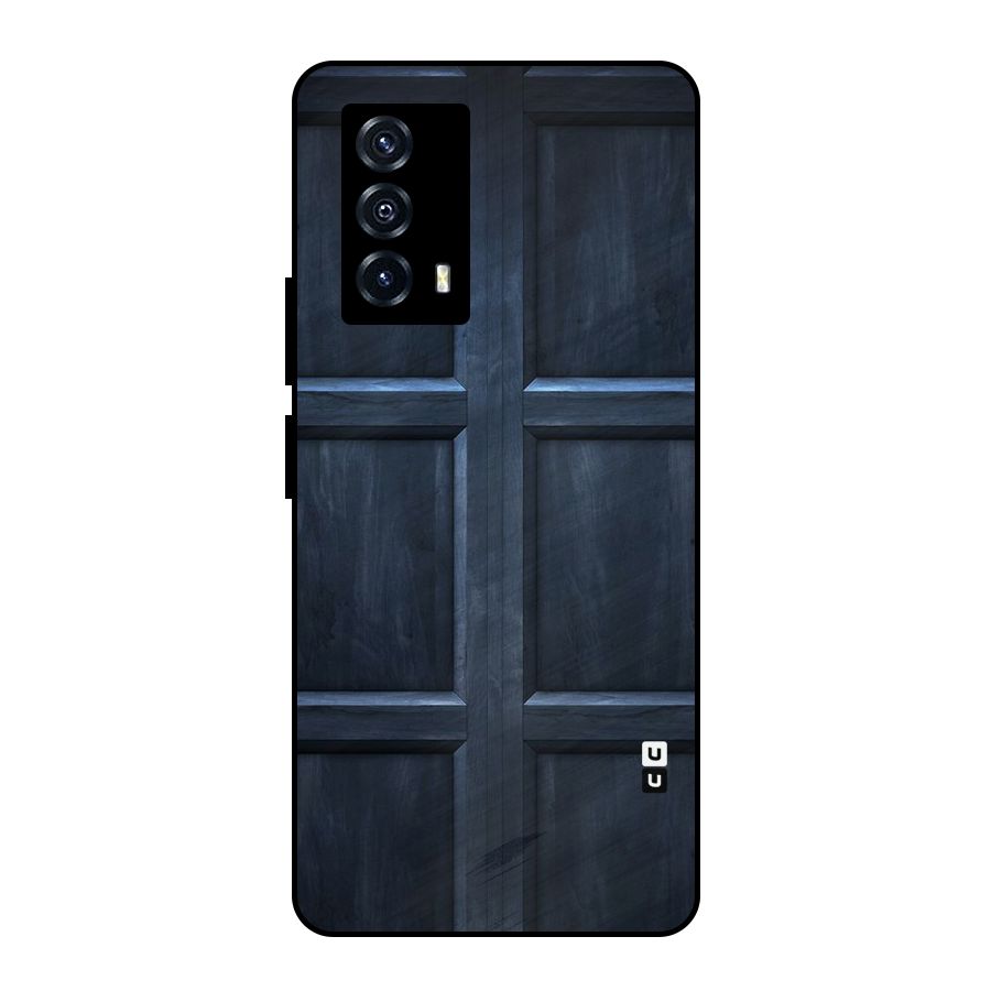 Blue Door Design Metal Back Case for iQOO Z5