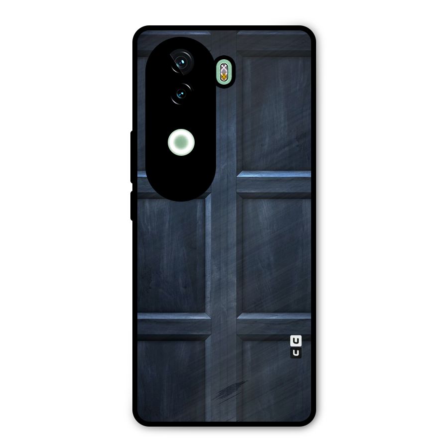 Blue Door Design Metal Back Case for iQOO Z9s