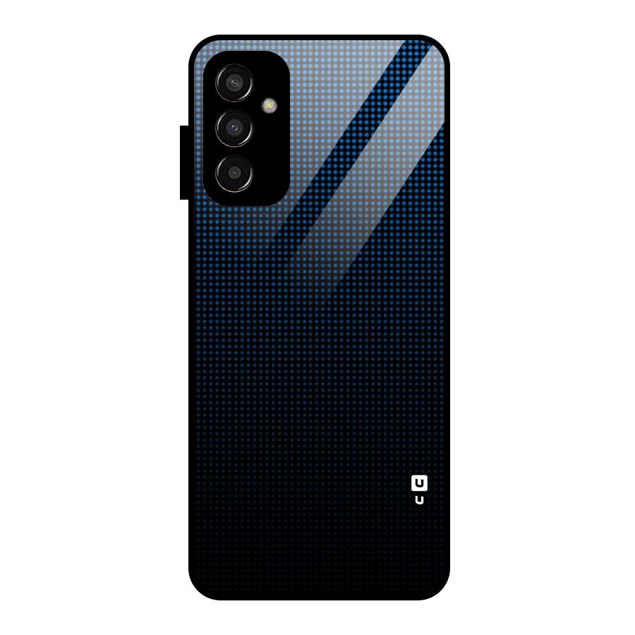 Blue Dots Shades Glass Back Case for Galaxy F13