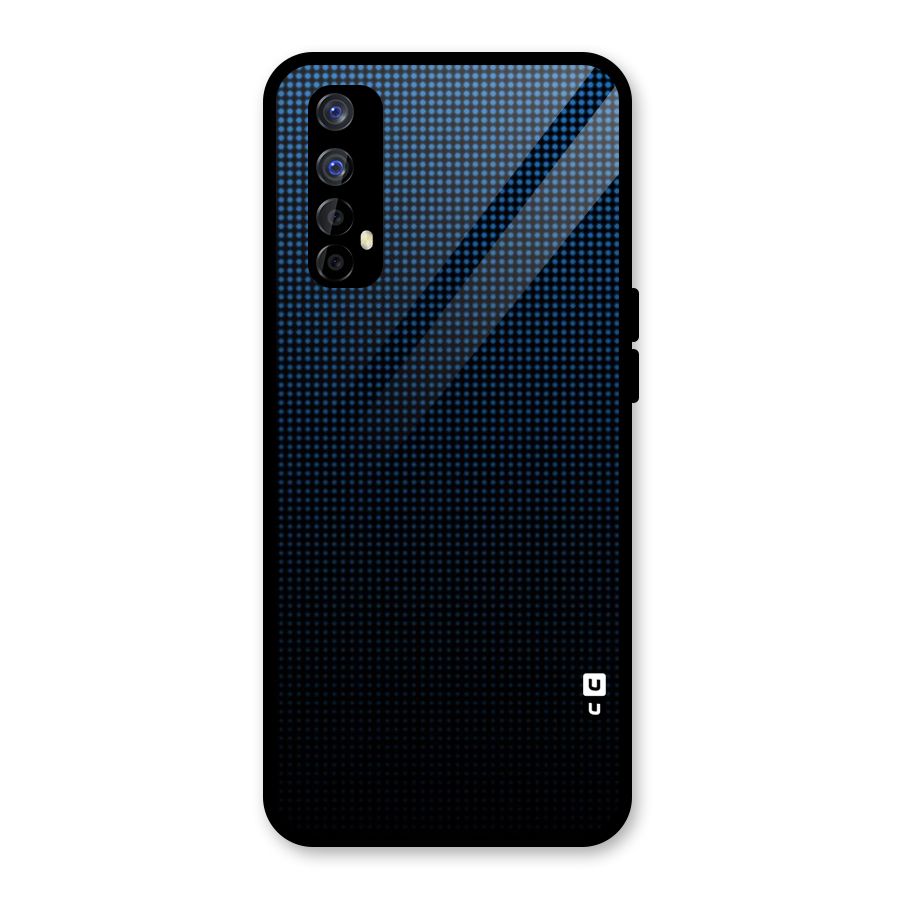 Blue Dots Shades Glass Back Case for Realme 7