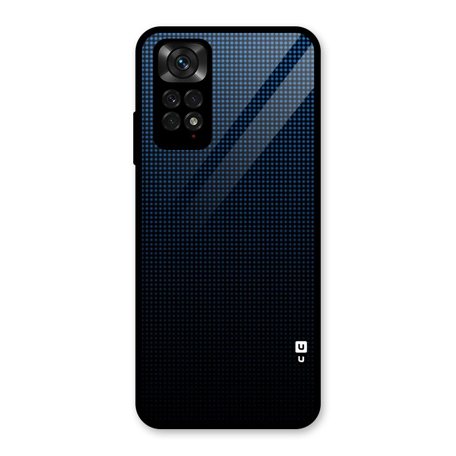 Blue Dots Shades Glass Back Case for Redmi Note 11S