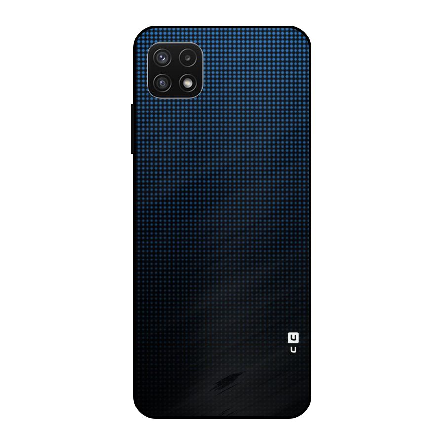 Blue Dots Shades Metal Back Case for Galaxy A22 5G