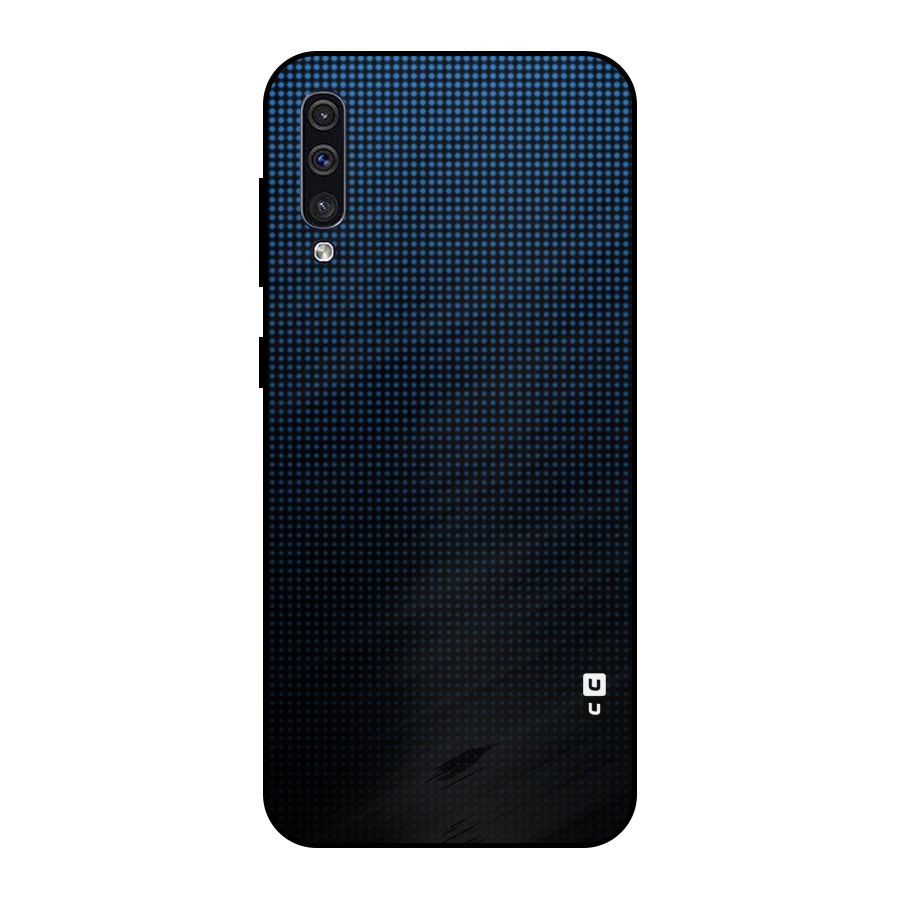 Blue Dots Shades Metal Back Case for Galaxy A50