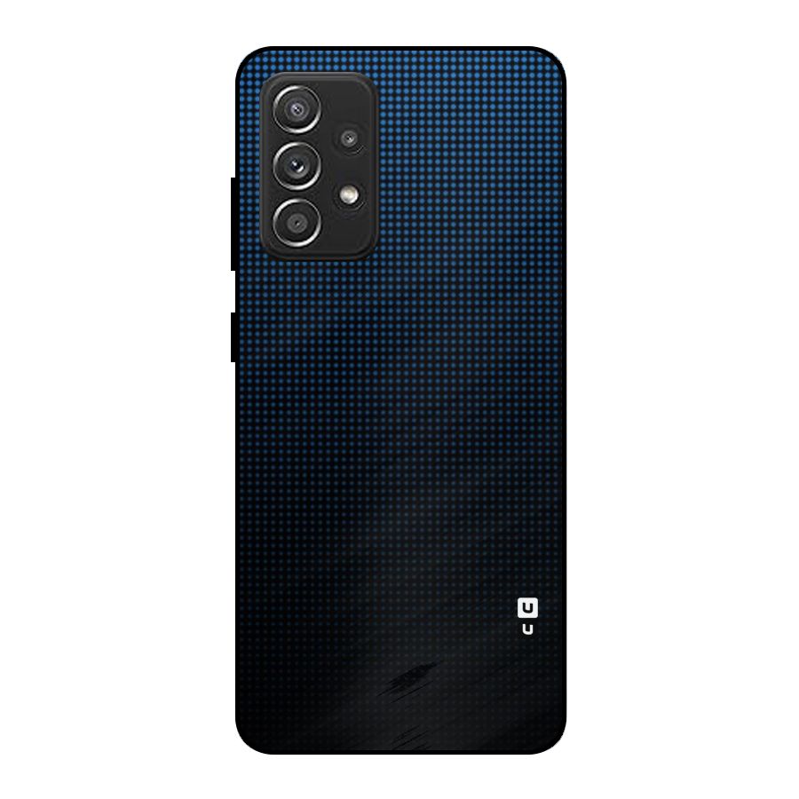 Blue Dots Shades Metal Back Case for Galaxy A52