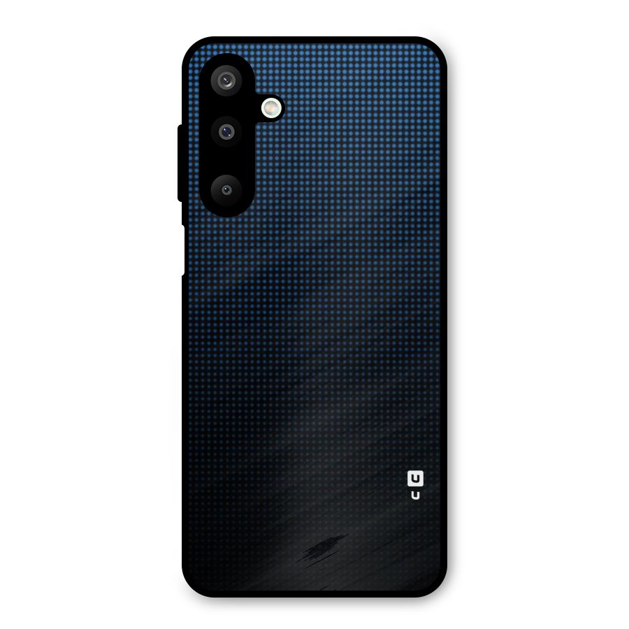 Blue Dots Shades Metal Back Case for Galaxy M16