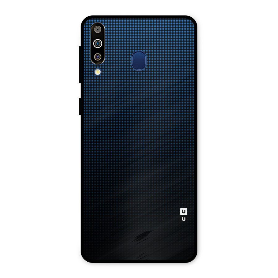 Blue Dots Shades Metal Back Case for Galaxy M30