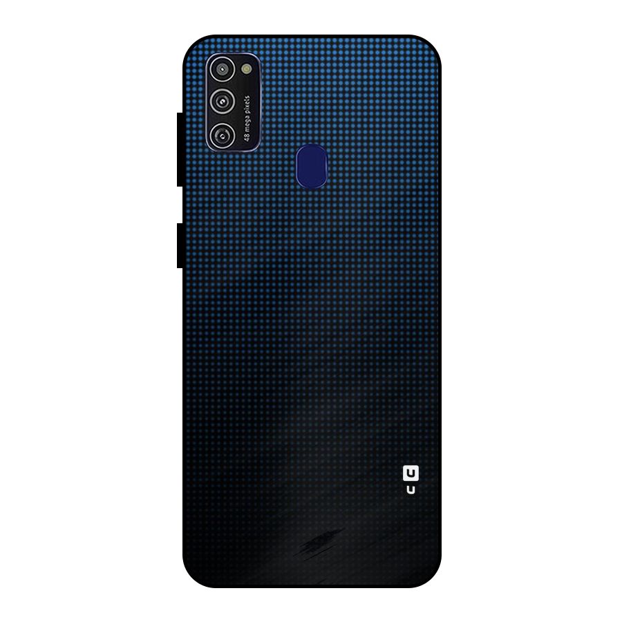 Blue Dots Shades Metal Back Case for Galaxy M30s