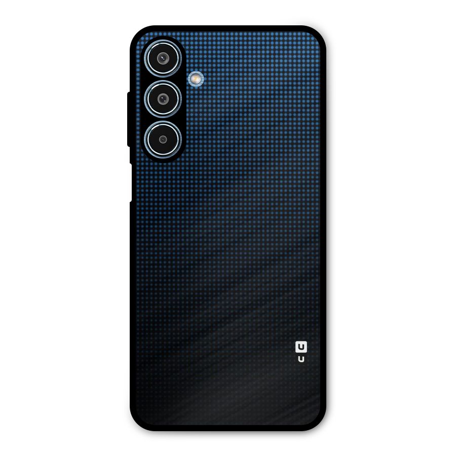 Blue Dots Shades Metal Back Case for Galaxy M35