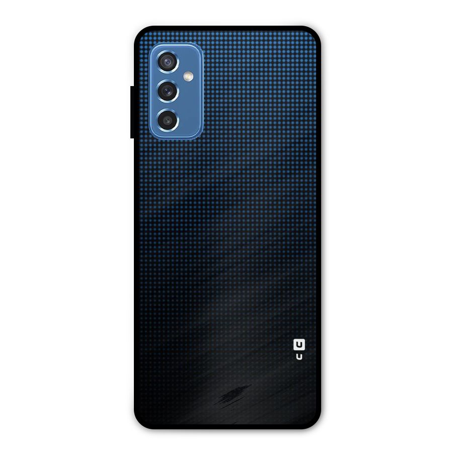 Blue Dots Shades Metal Back Case for Galaxy M52 5G