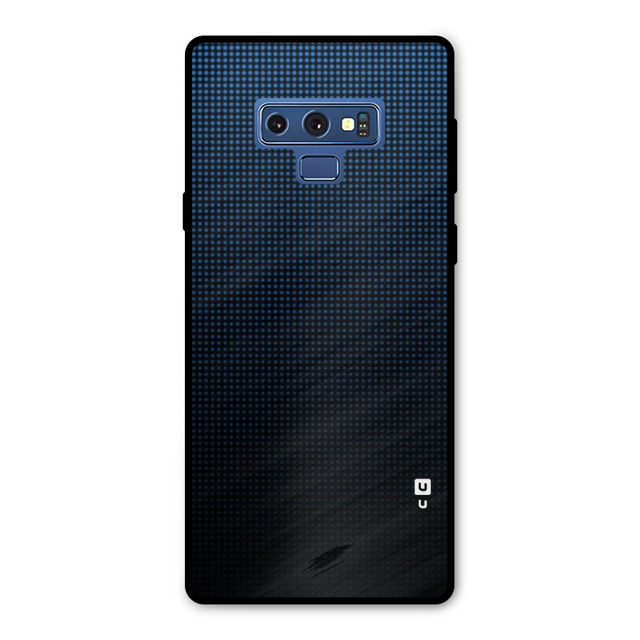 Blue Dots Shades Metal Back Case for Galaxy Note 9