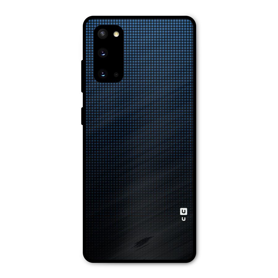 Blue Dots Shades Metal Back Case for Galaxy S20