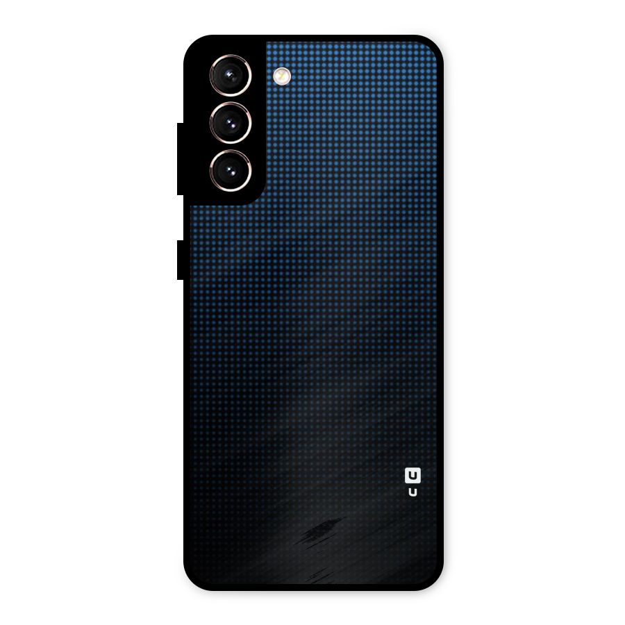 Blue Dots Shades Metal Back Case for Galaxy S21 5G