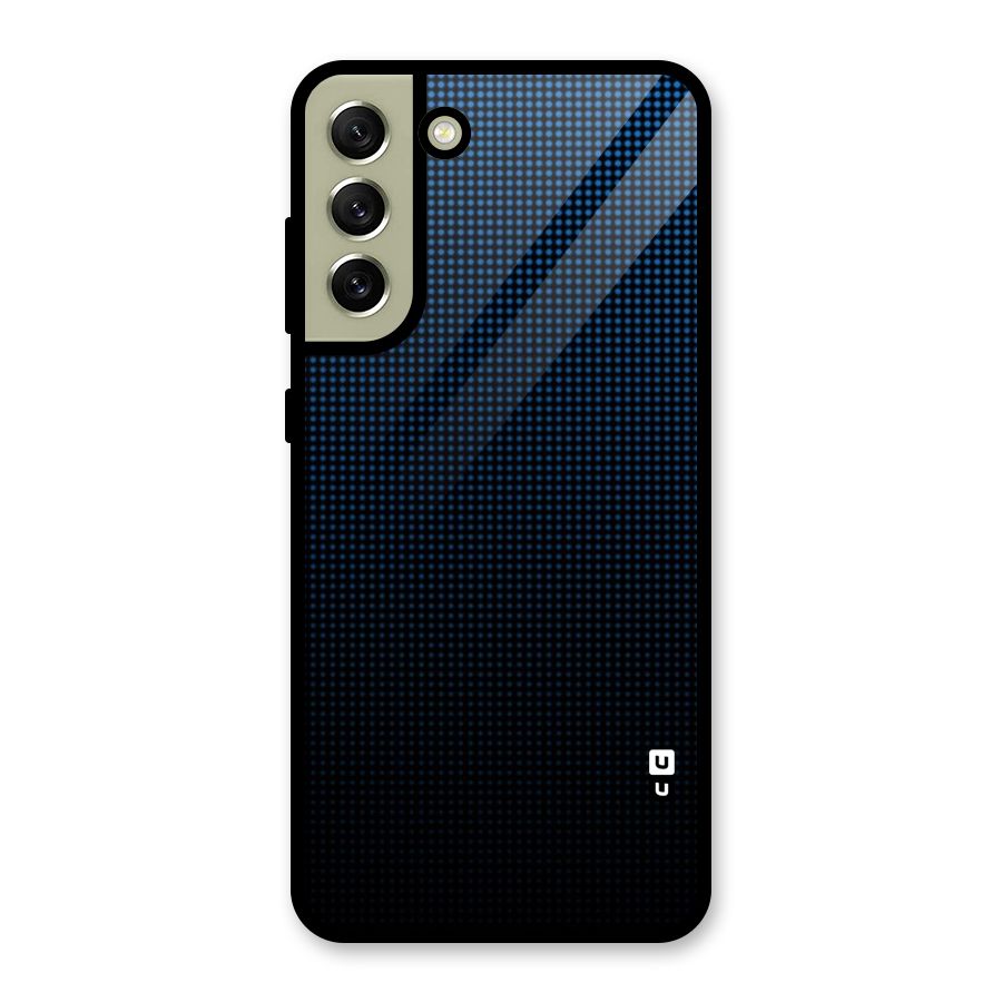 Blue Dots Shades Metal Back Case for Galaxy S21 FE 5G (2023)