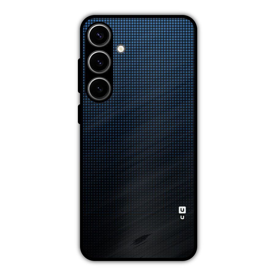 Blue Dots Shades Metal Back Case for Galaxy S24 Plus