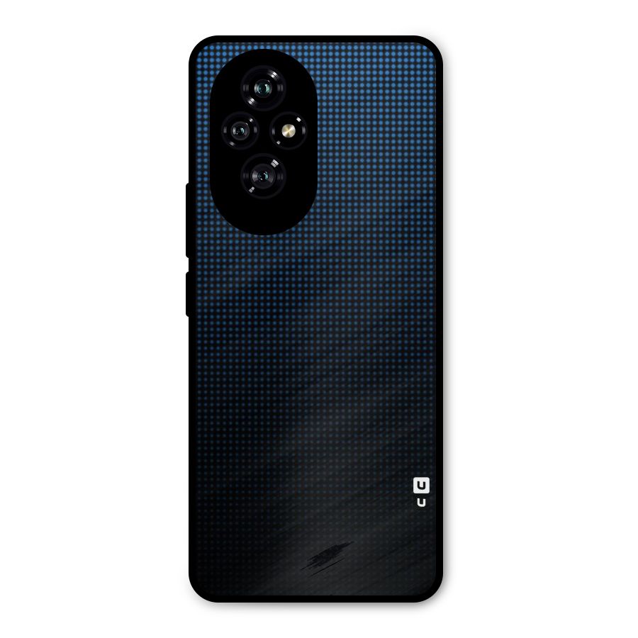 Blue Dots Shades Metal Back Case for Honor 200