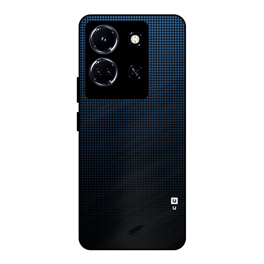 Blue Dots Shades Metal Back Case for Infinix Note 30 5G