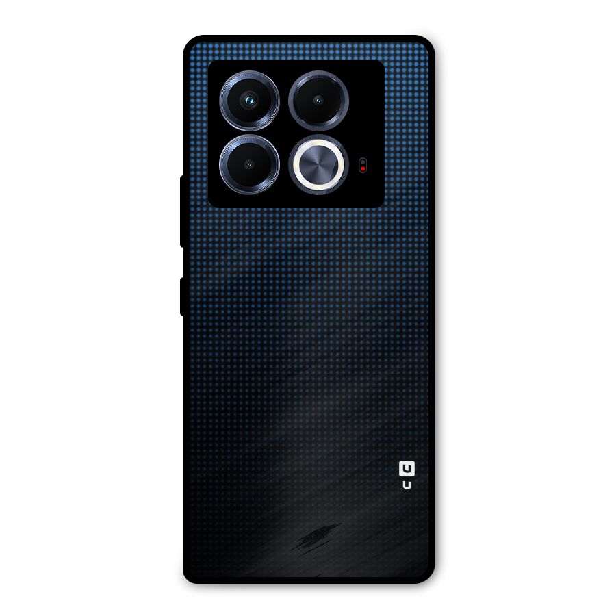 Blue Dots Shades Metal Back Case for Infinix Note 40 5G