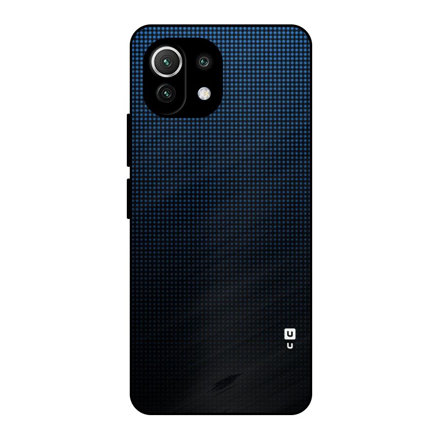 Blue Dots Shades Metal Back Case for Mi 11 Lite