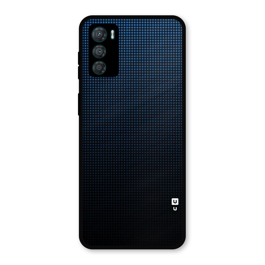 Blue Dots Shades Metal Back Case for Moto G42