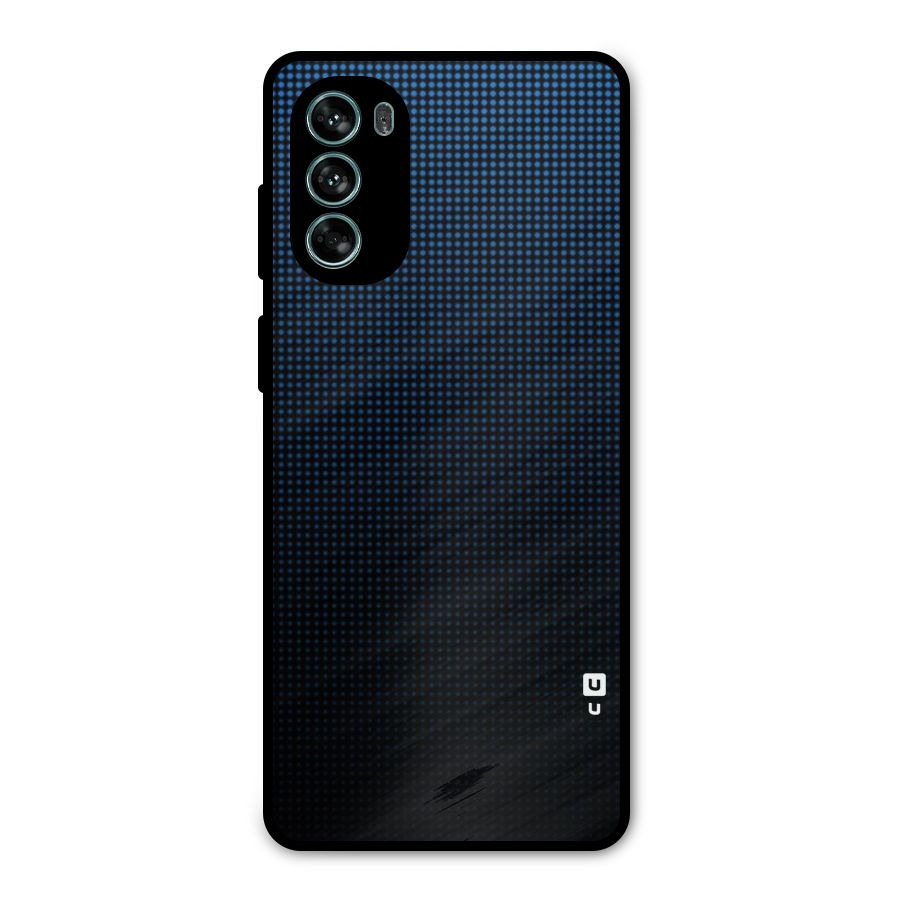 Blue Dots Shades Metal Back Case for Moto G62