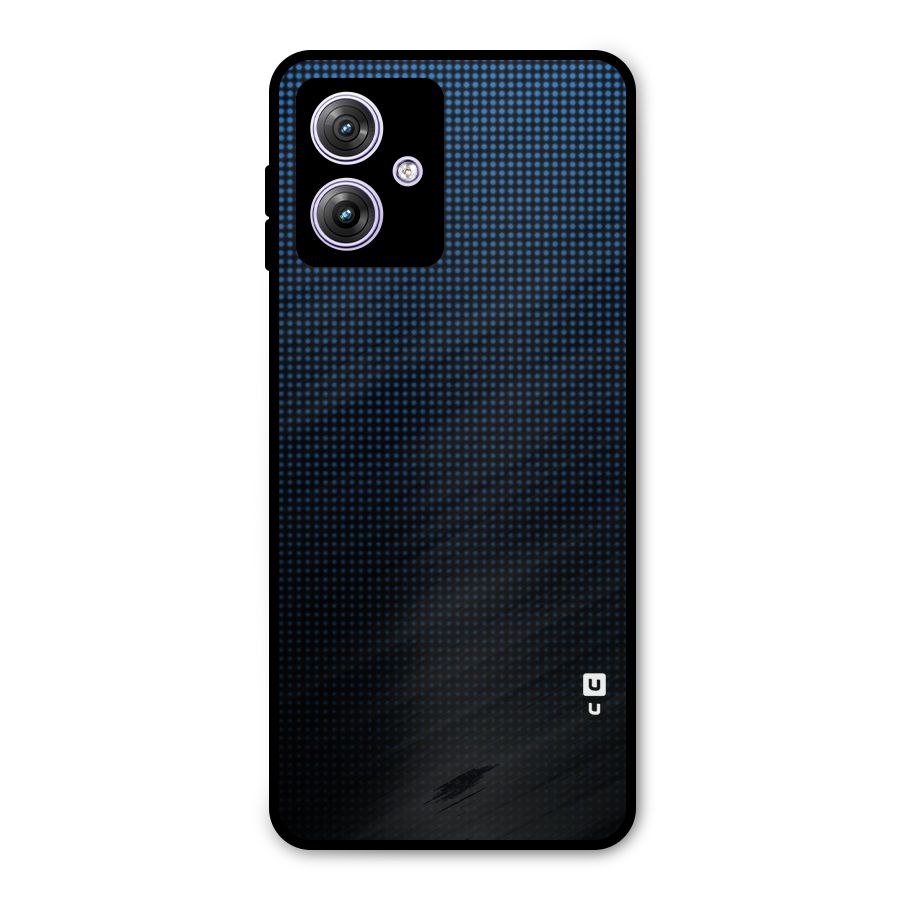 Blue Dots Shades Metal Back Case for Moto G64