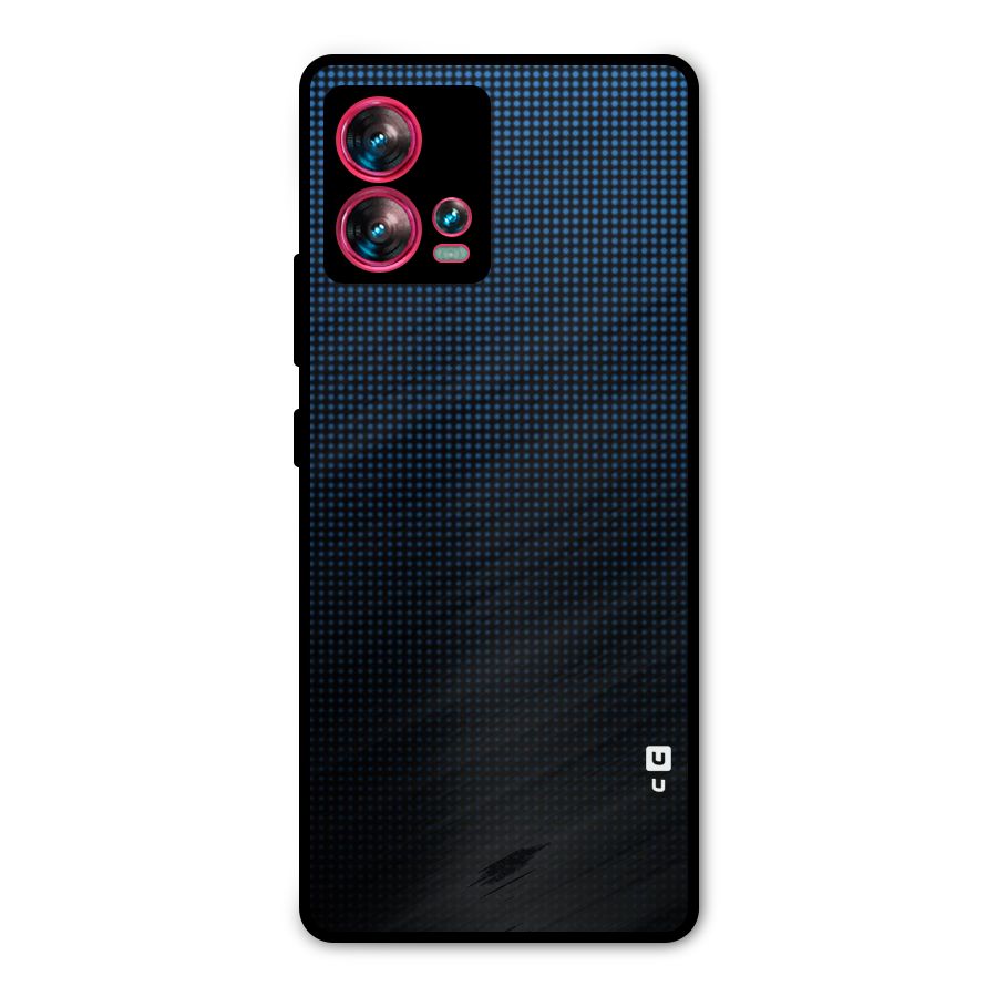 Blue Dots Shades Metal Back Case for Motorola Edge 30 Fusion