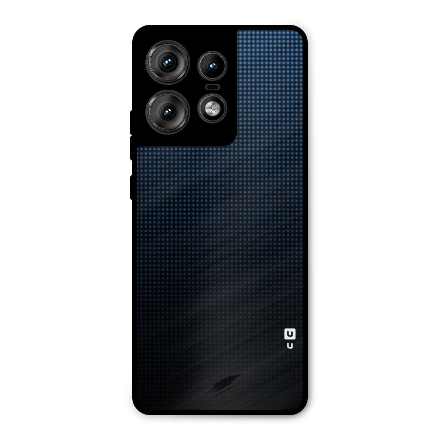 Blue Dots Shades Metal Back Case for Motorola Edge 50 Pro