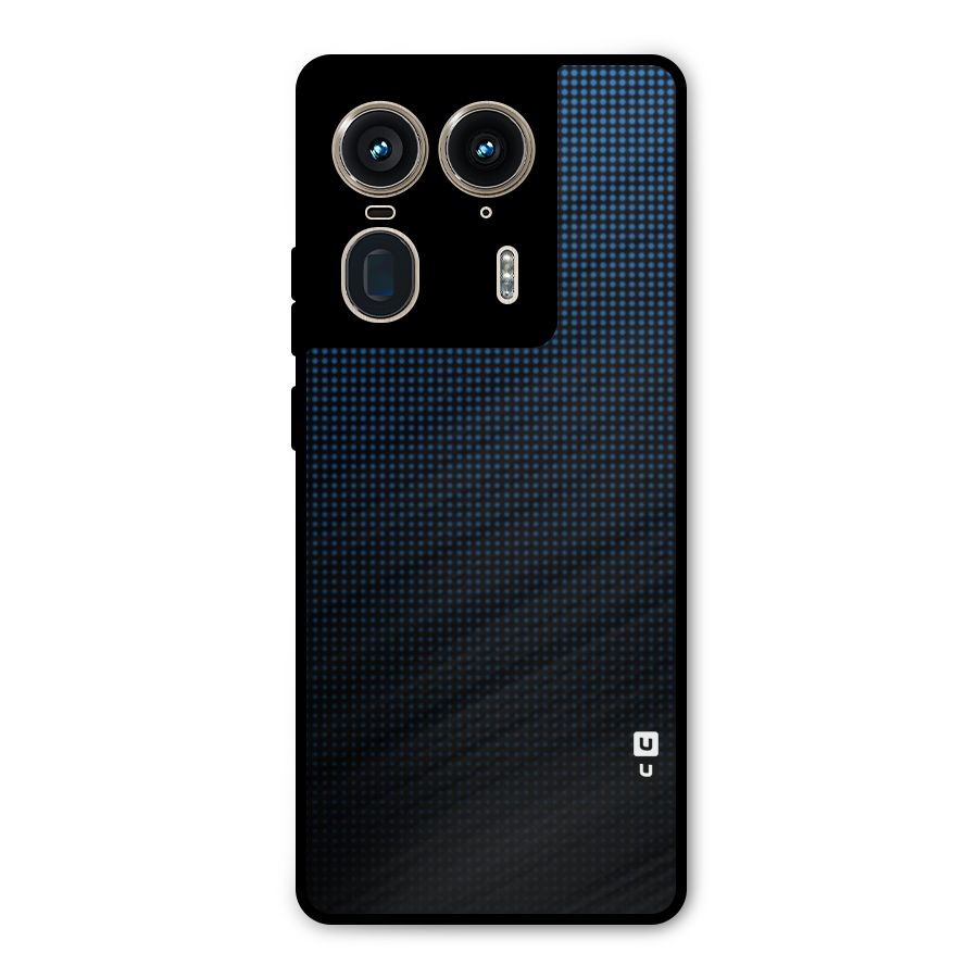 Blue Dots Shades Metal Back Case for Motorola Edge 50 Ultra