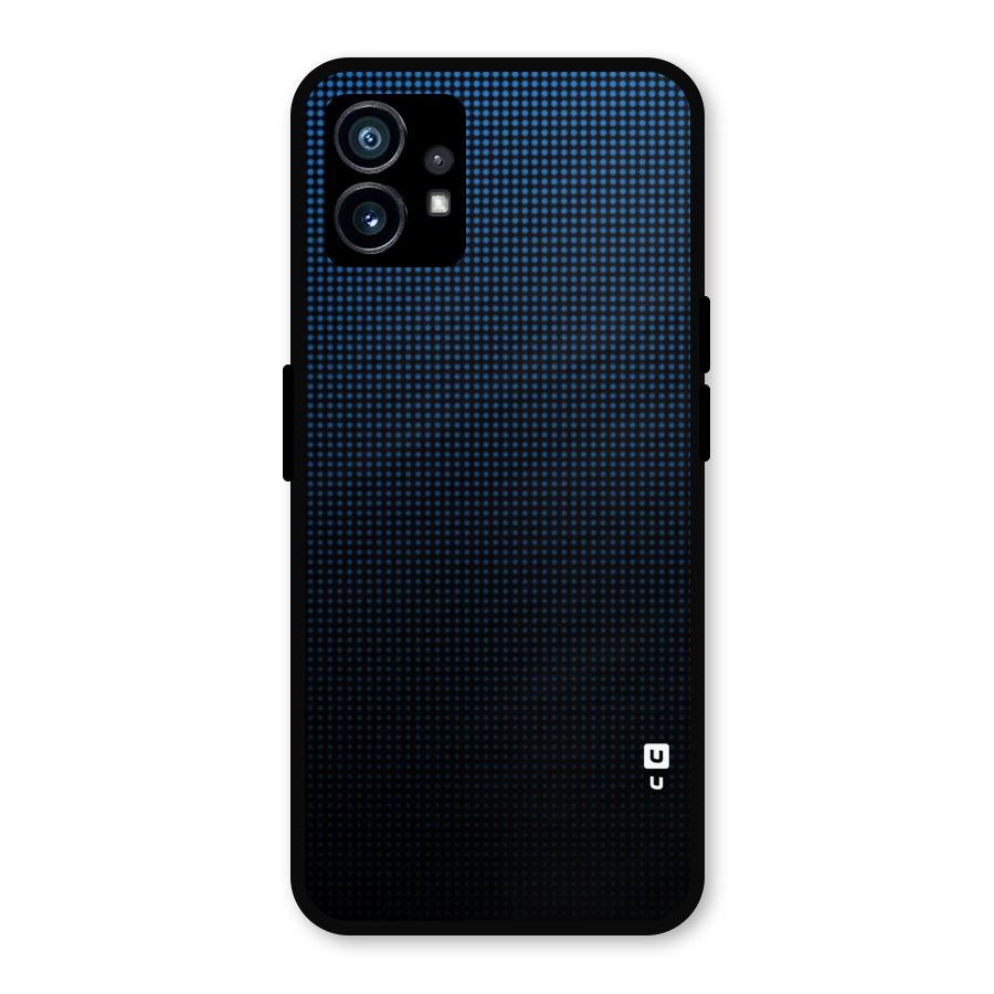 Blue Dots Shades Metal Back Case for Nothing Phone 1
