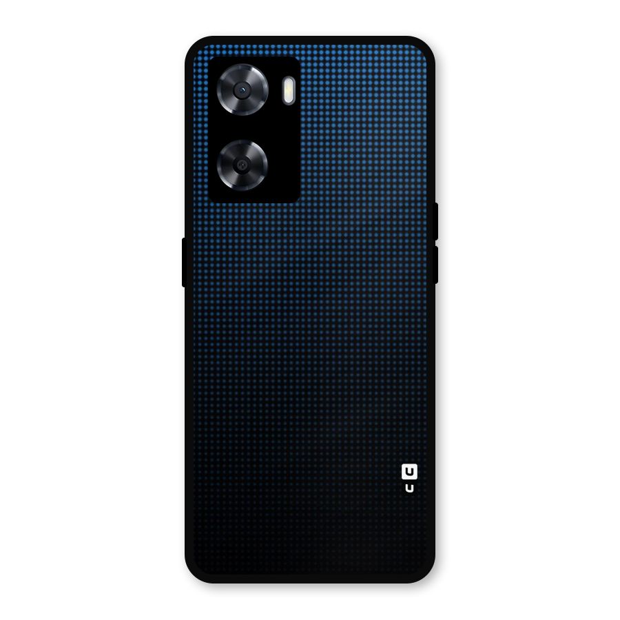 Blue Dots Shades Metal Back Case for Oppo A77