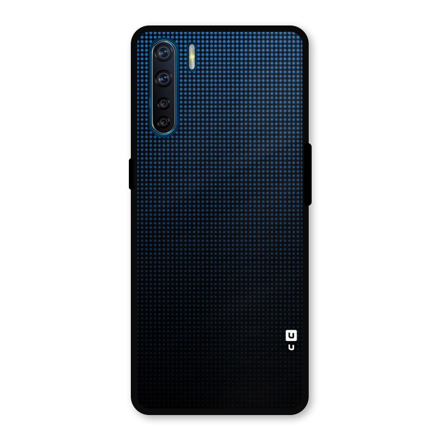 Blue Dots Shades Metal Back Case for Oppo F15