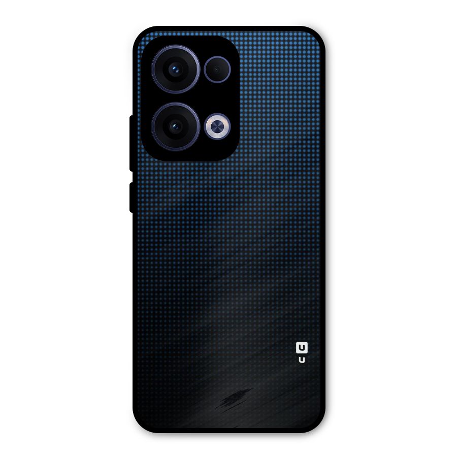 Blue Dots Shades Metal Back Case for Oppo Reno13