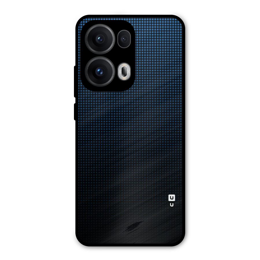 Blue Dots Shades Metal Back Case for Oppo Reno13 Pro