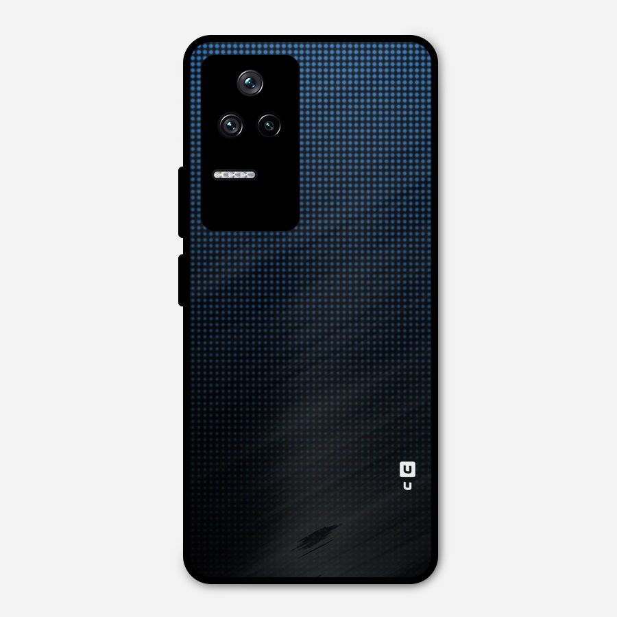 Blue Dots Shades Metal Back Case for Poco F4 5G