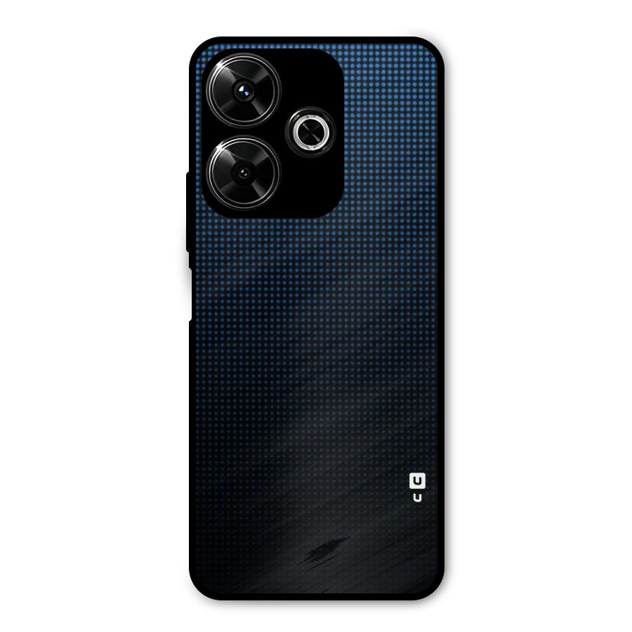 Blue Dots Shades Metal Back Case for Poco M6 Plus