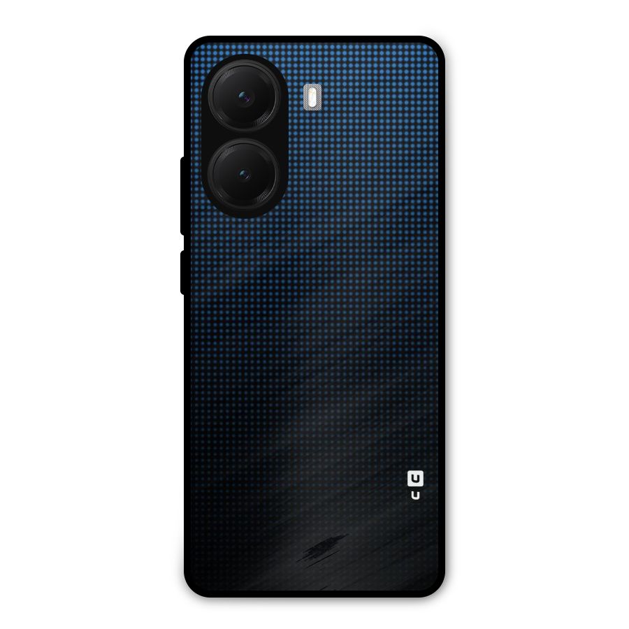 Blue Dots Shades Metal Back Case for Poco X7 Pro