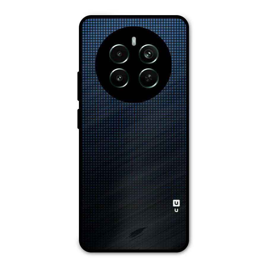 Blue Dots Shades Metal Back Case for Realme 12 Plus