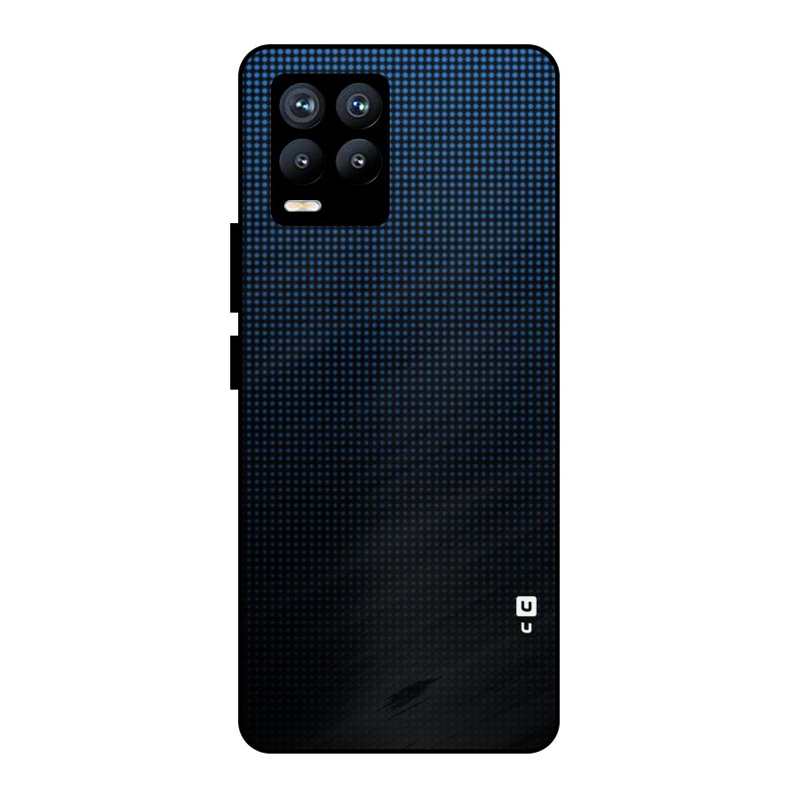 Blue Dots Shades Metal Back Case for Realme 8 Pro