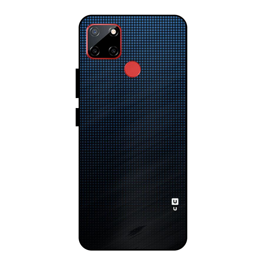 Blue Dots Shades Metal Back Case for Realme C12