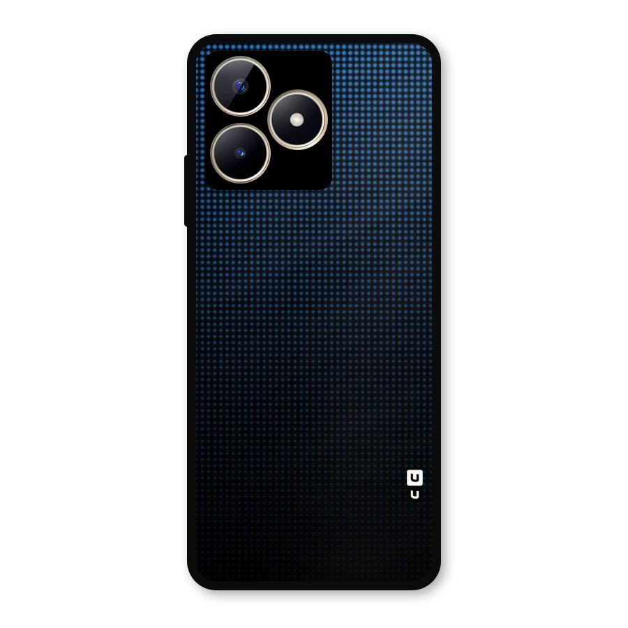Blue Dots Shades Metal Back Case for Realme C53