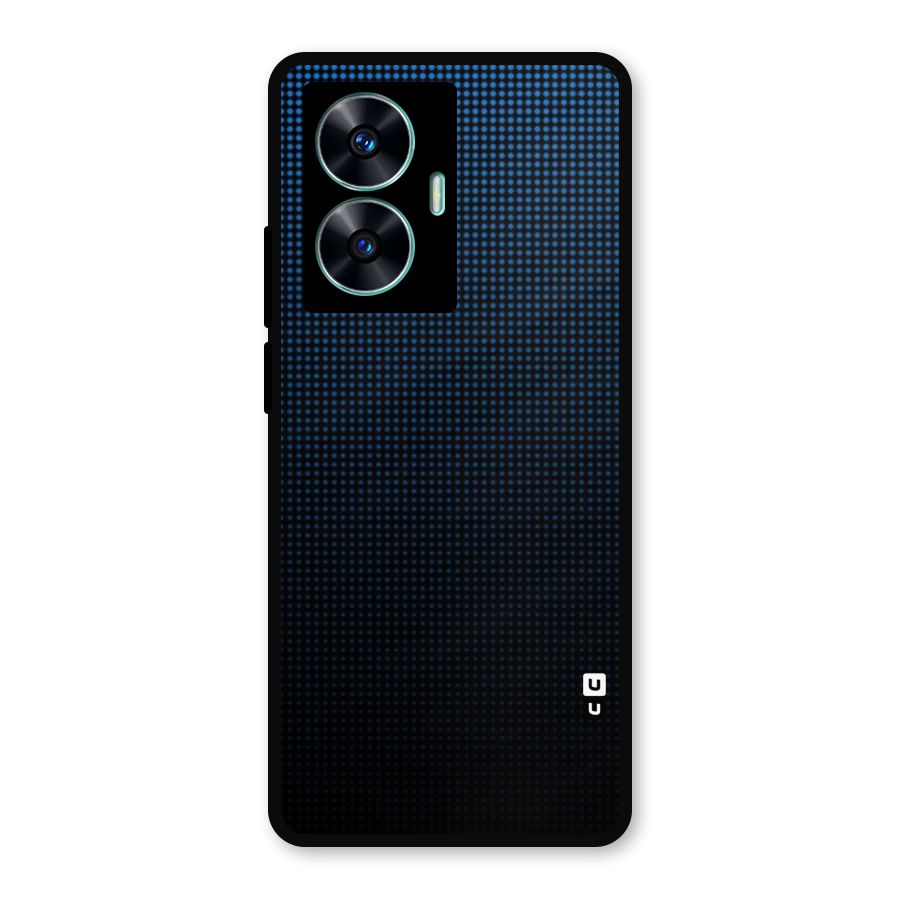 Blue Dots Shades Metal Back Case for Realme C55