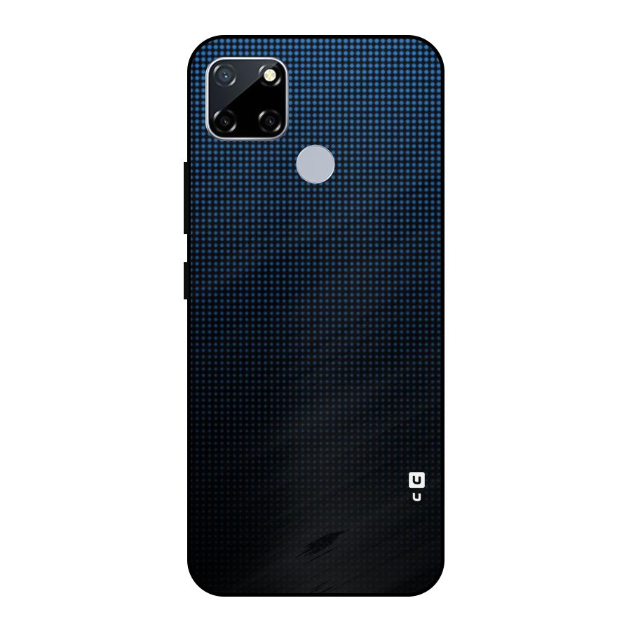 Blue Dots Shades Metal Back Case for Realme Narzo 20