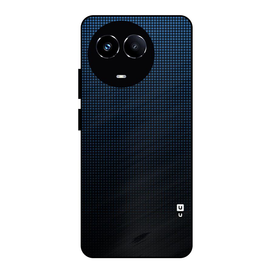 Blue Dots Shades Metal Back Case for Realme Narzo 60X