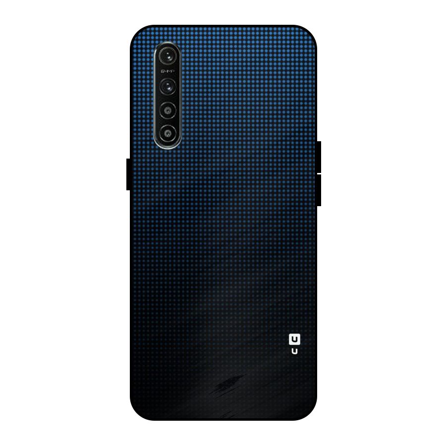 Blue Dots Shades Metal Back Case for Realme XT