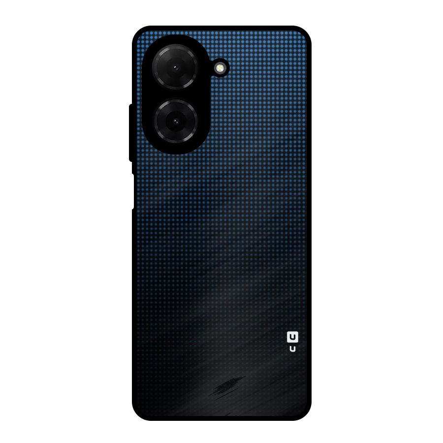 Blue Dots Shades Metal Back Case for Redmi A5 4G