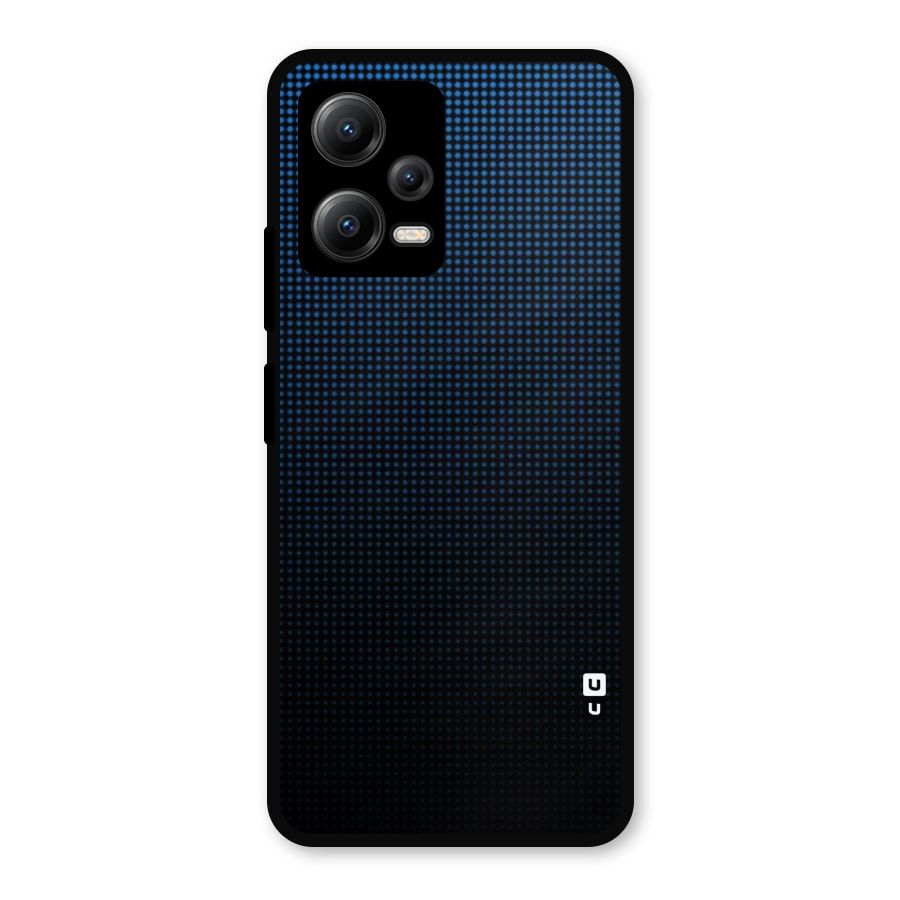 Blue Dots Shades Metal Back Case for Redmi Note 12 5G